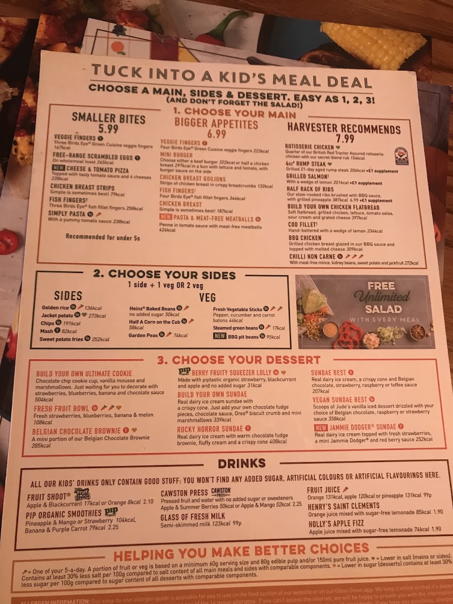 Menu Harvester Beech Hurst Haywards Heath-4