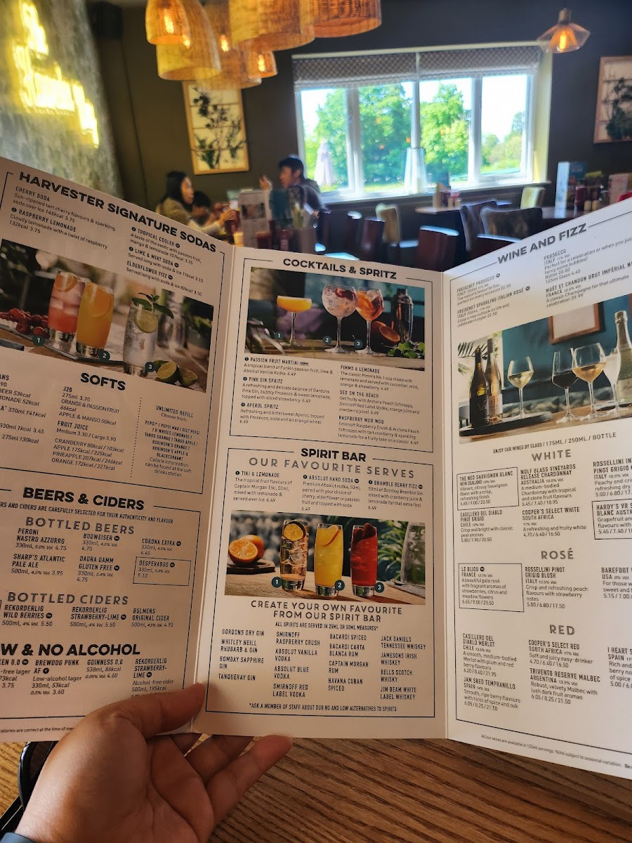 Menu Harvester Beech Hurst Haywards Heath-7